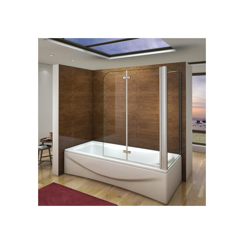 Parois Douche & Baignoire AICA 80 à 160cm | St-Saëns